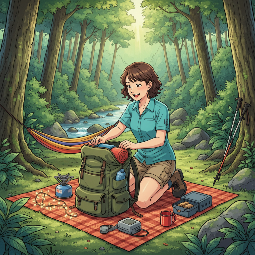 キャンプを120%楽しむために、準備しておきたいこと