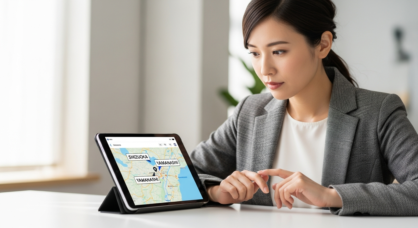 静岡の山梨一覧比較表