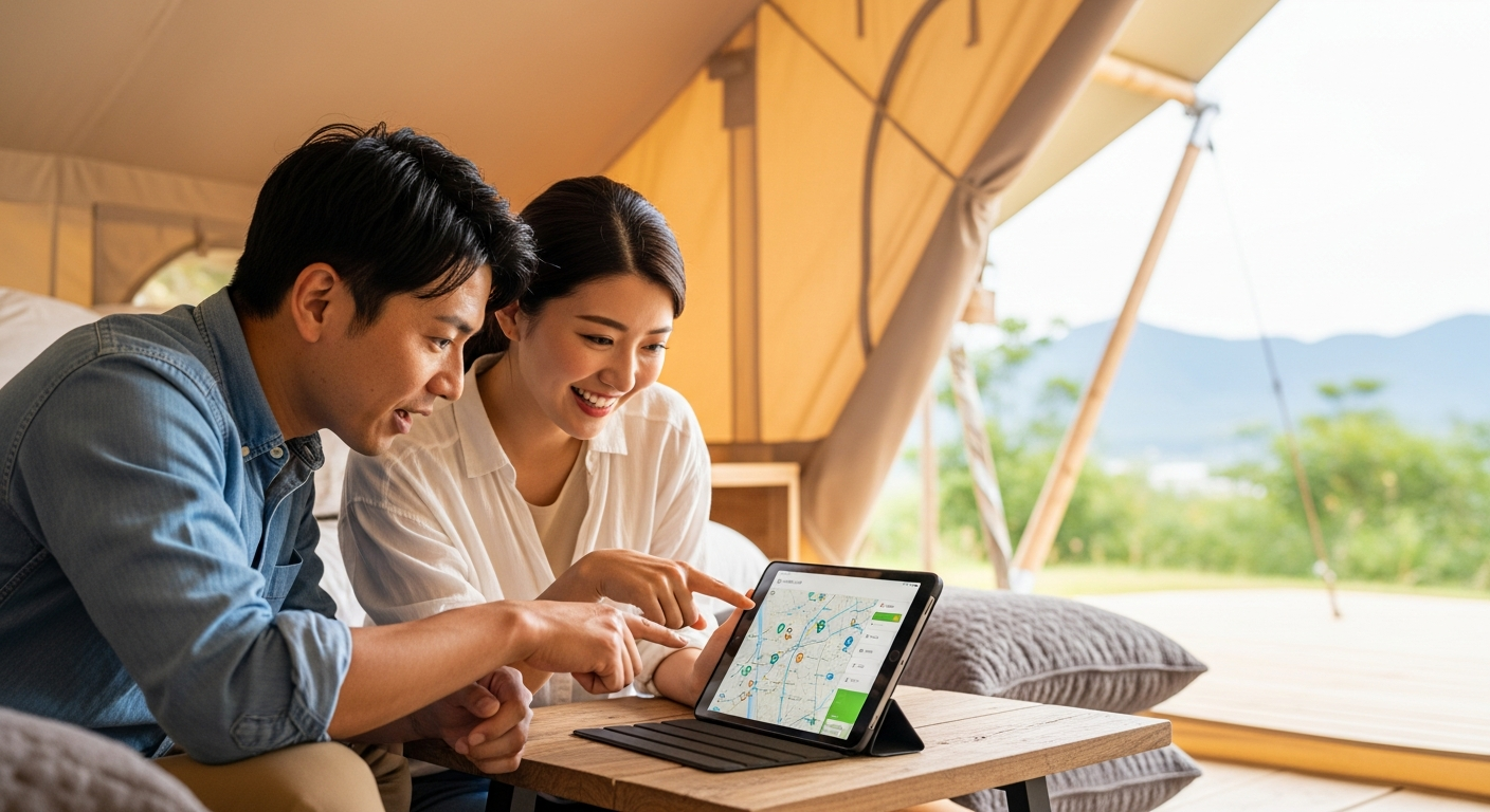 山梨エリアのグランピングを料金・アクセスで比較