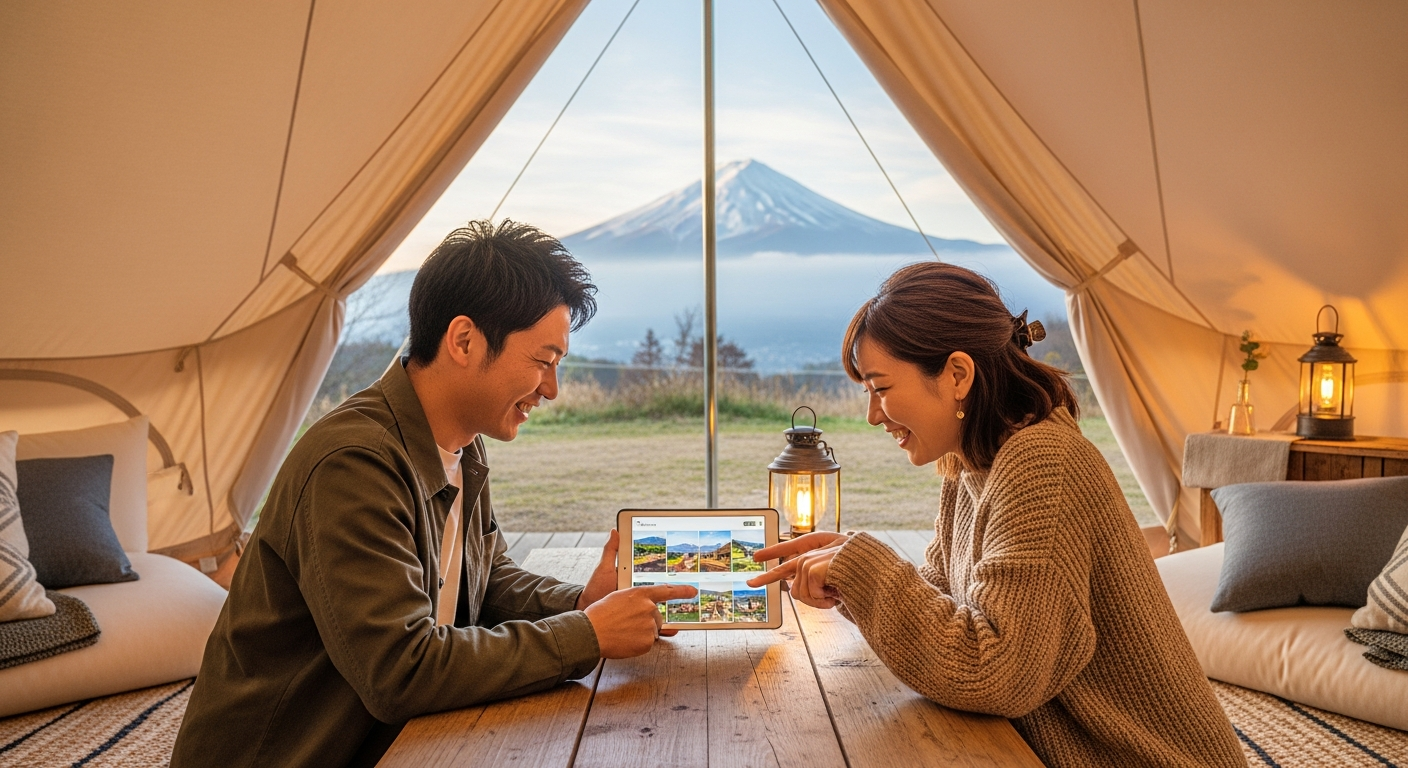 山梨のグランピング一覧比較表