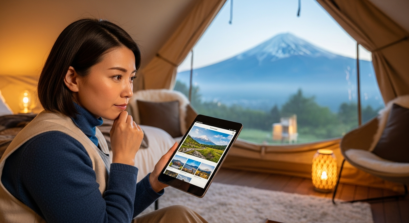 山梨エリアのグランピングを料金・アクセスで比較