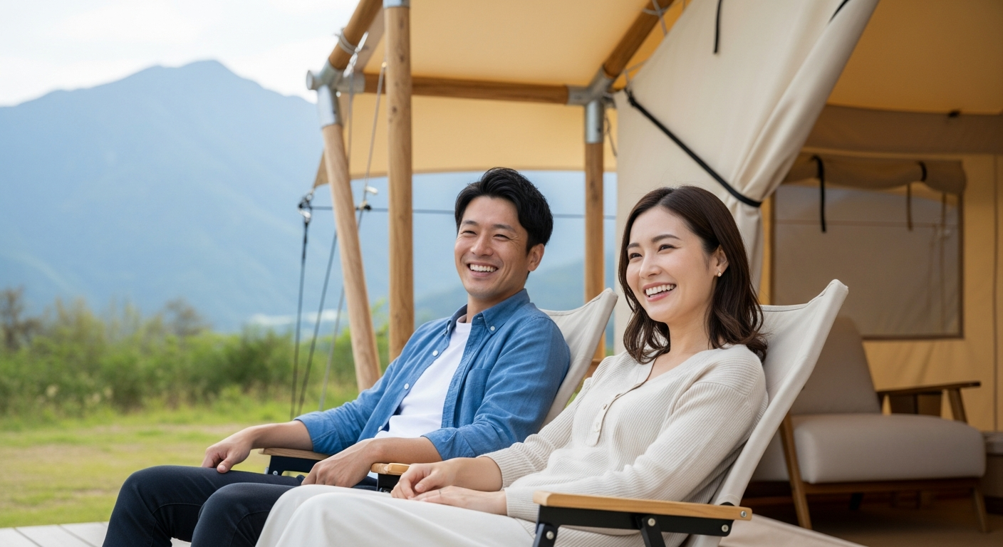 山梨でグランピングを選んで良かった3つの理由