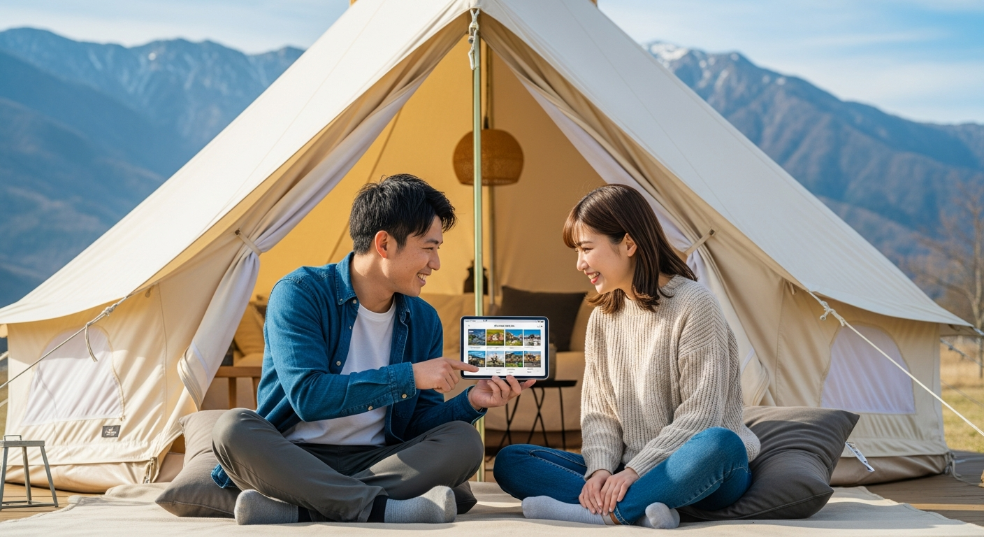山梨エリアのグランピングを料金・アクセスで比較