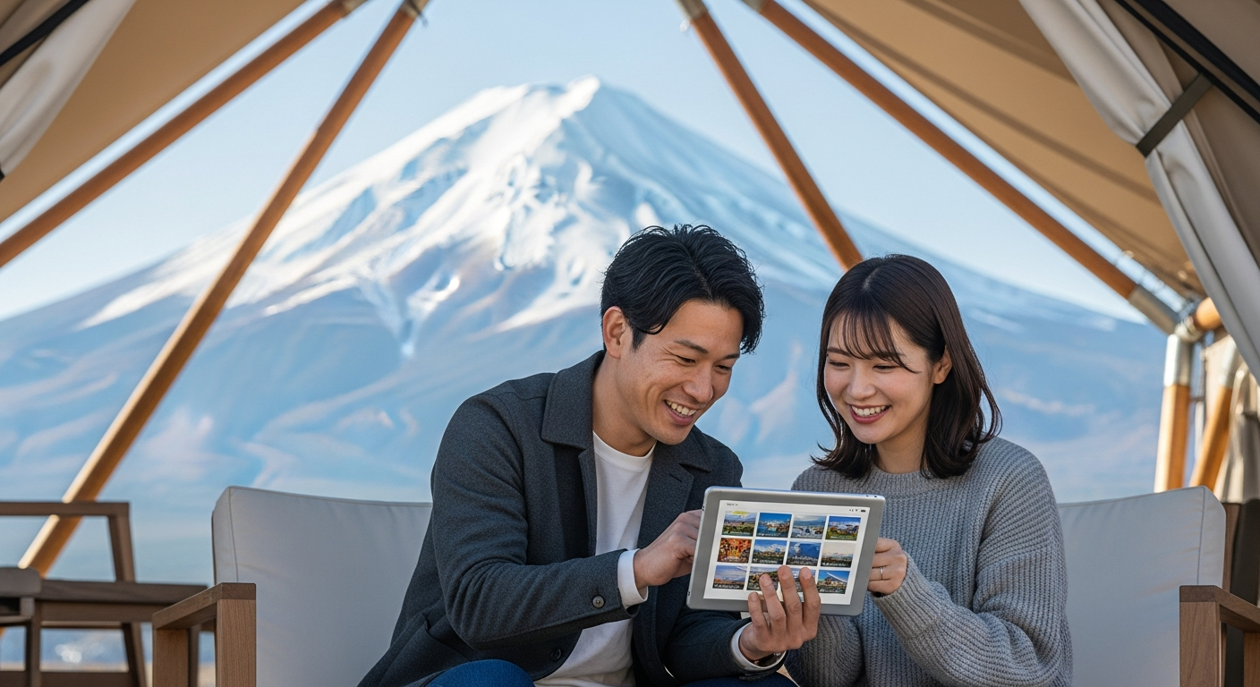 グランピングの富士一覧比較表