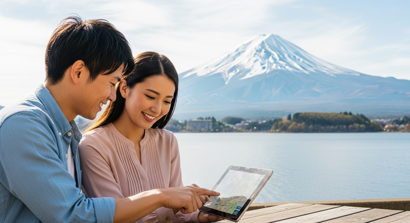 カップルの河口湖一覧比較表