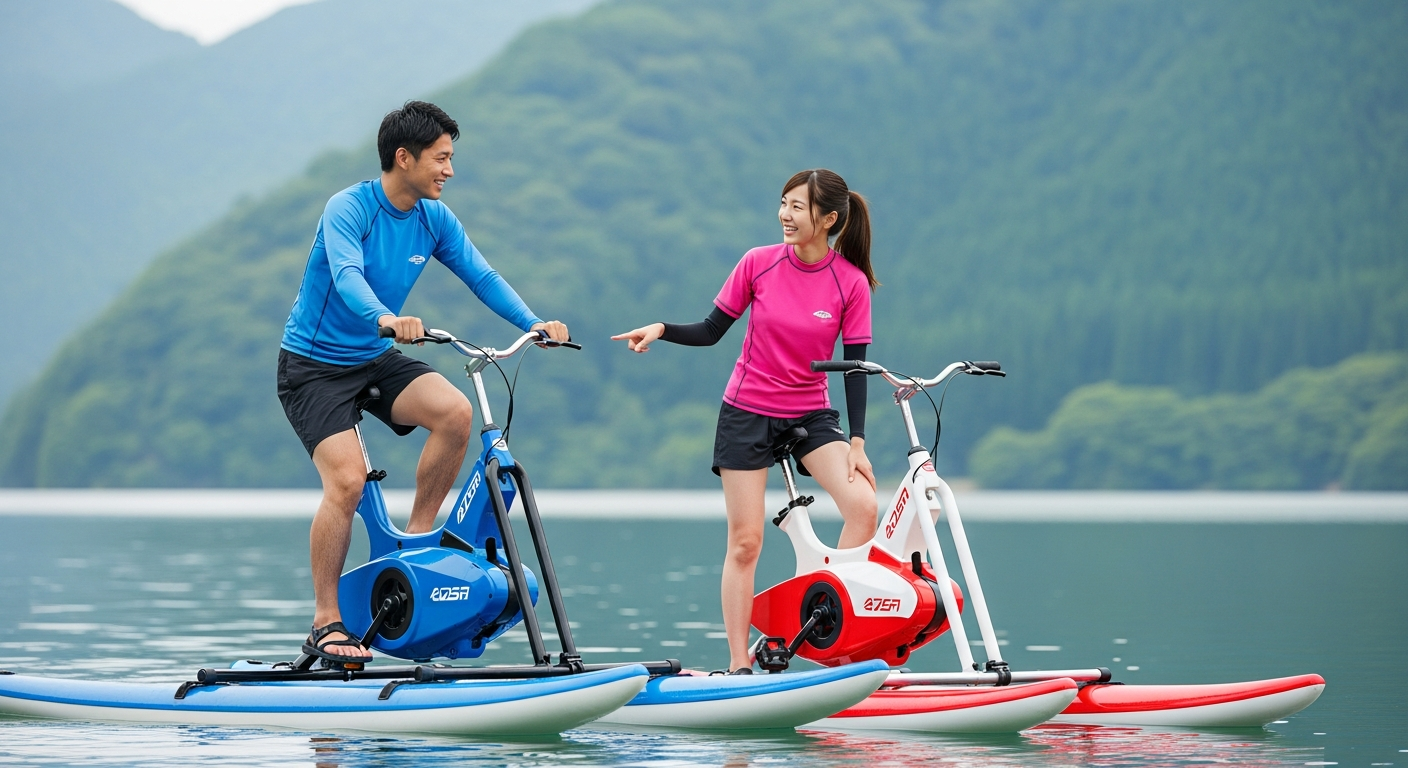 【徹底比較】山梨の水上自転車を特徴別に整理